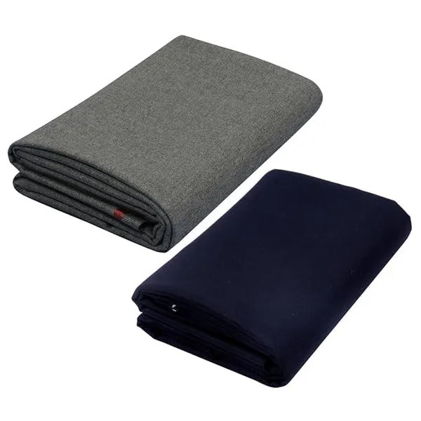 Black_And_Navy_Blue_Cotton_Unstitched_Trouser_Fabric_For_Mens