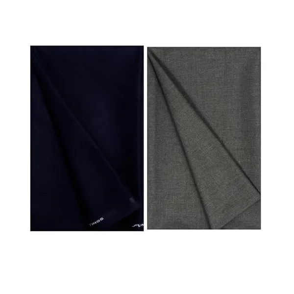 Black_And_Navy_Blue_Cotton_Unstitched_Trouser_Fabric_For_Mens