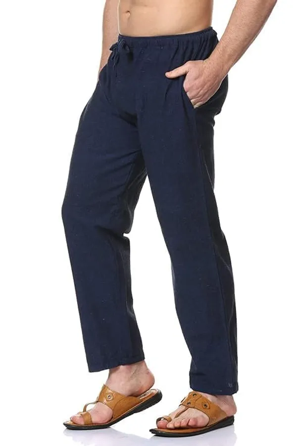 Blue_Cotton_Premium_Pyjama_For_Men