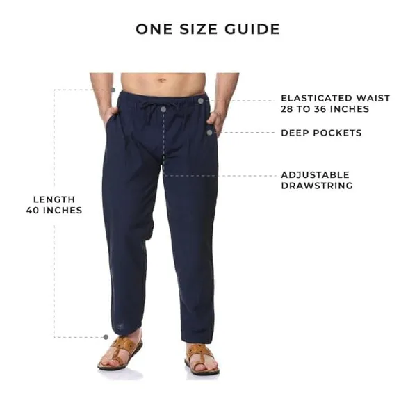 Blue_Cotton_Premium_Pyjama_For_Men