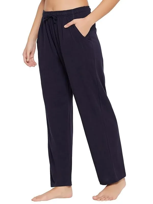 Blue_Cotton_Premium_Pyjama_For_Women