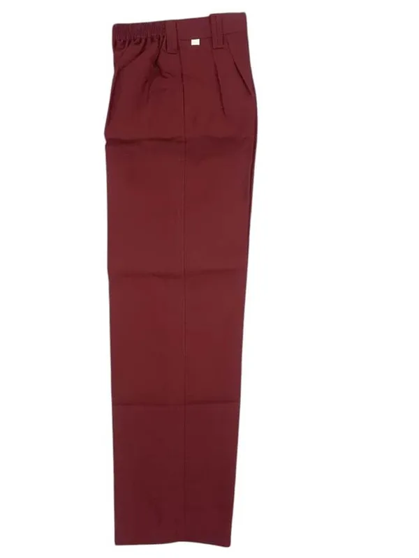 Maroon_Cotton_School_Uniform_Pant_For_Kids