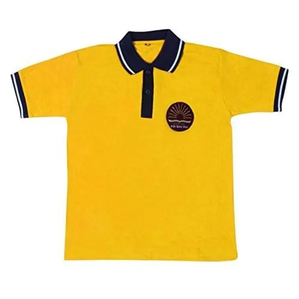 Yellow_Cotton_School_Uniform_T-Shirt_For_Kids