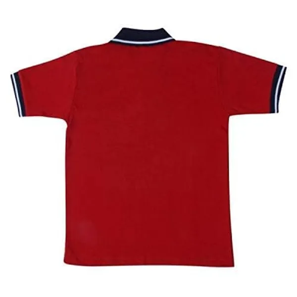 Red_Cotton_School_Uniform_T-Shirt_For_Kids