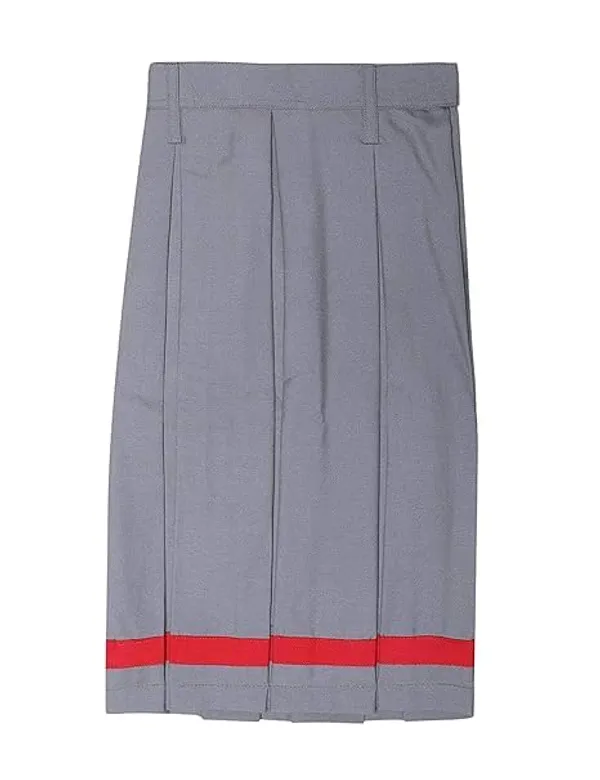 Grey_Summer_Cotton_School_Uniform_Skirt_For_Girls