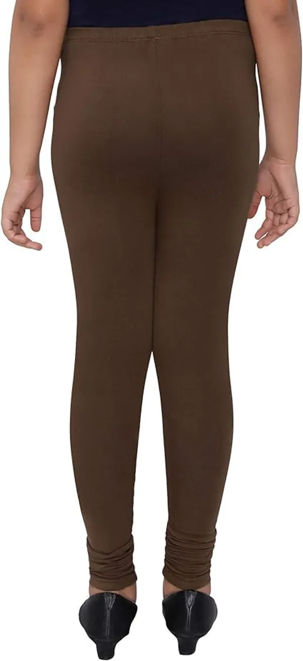Brown_Cotton_Churidar_Leggings_For_Girls