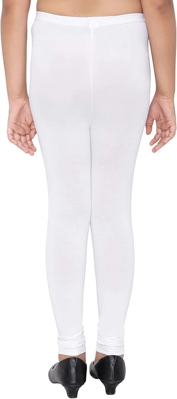 White_Cotton_Churidar_Leggings_For_Girls