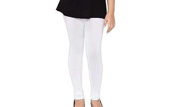 White_Cotton_Churidar_Leggings_For_Girls