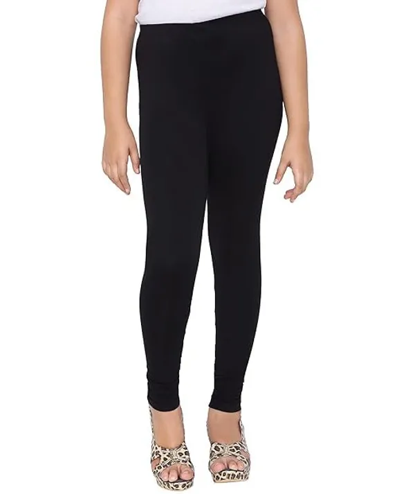 Black_Cotton_Churidar_Leggings_For_Girls
