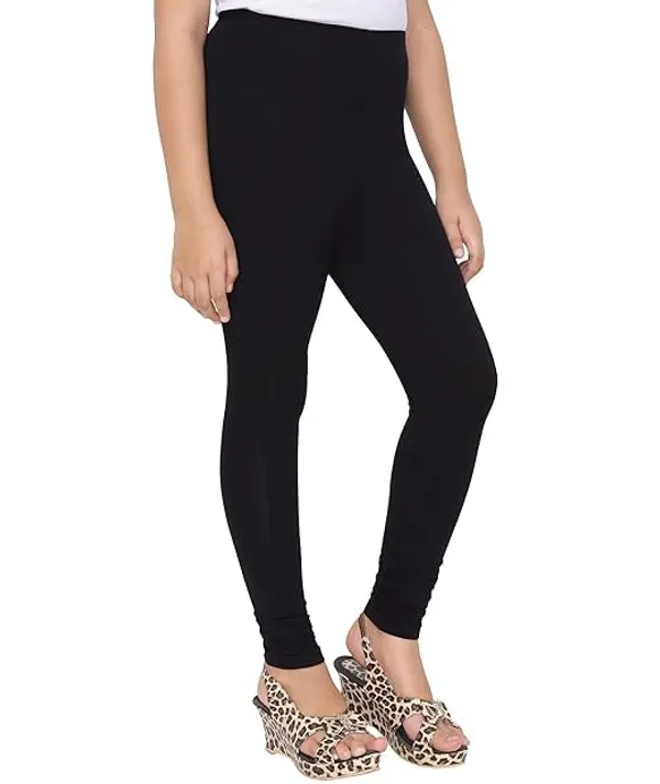 Black_Cotton_Churidar_Leggings_For_Girls
