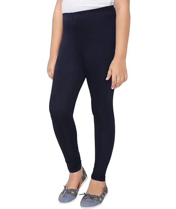 Dark_Navy_Blue_Cotton_Churidar_Leggings_For_Girls