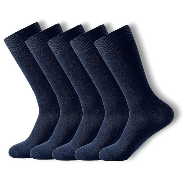 Navy_Blue_Cotton_School_Uniform_Socks_For_Kids
