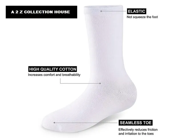 White_Cotton_School_Uniform_Socks_For_Boys