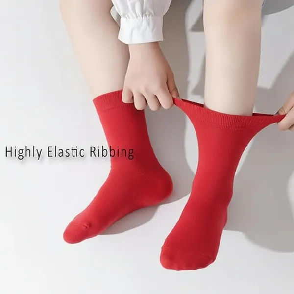 Red_Cotton_School_Uniform_Socks_For_Boys