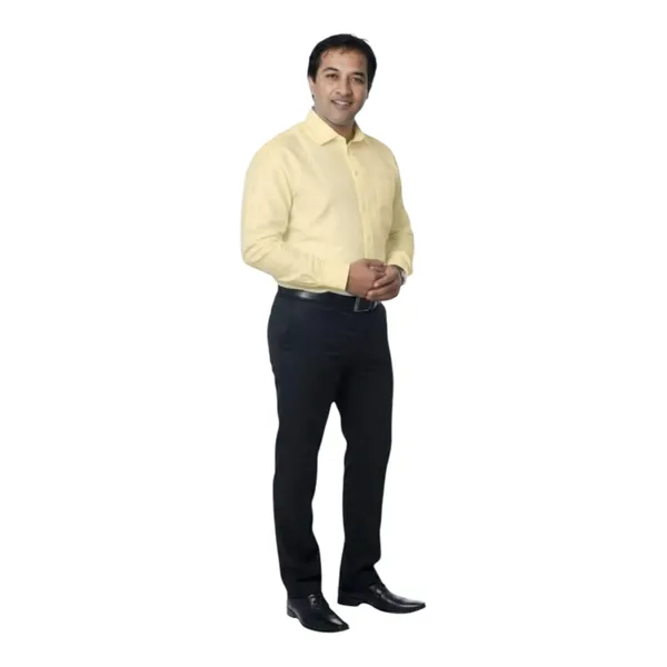 Light_Yellow_Cotton_Formal_Shirt_For_Mens