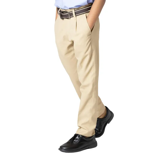 Cream_Cotton_School_Uniform_Trouser_For_Kids