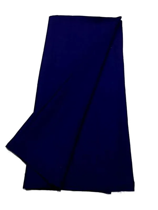 Dark_Navy_Blue_Cotton_Butter_Crepe_Unstitched_Fabric_For_Womens