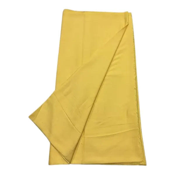 Yellow_Cotton_Butter_Crepe_Unstitched_Fabric_For_Womens