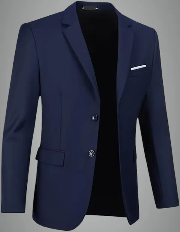 Dark_Navy_Blue_Cotton_Blazer_For_Mens