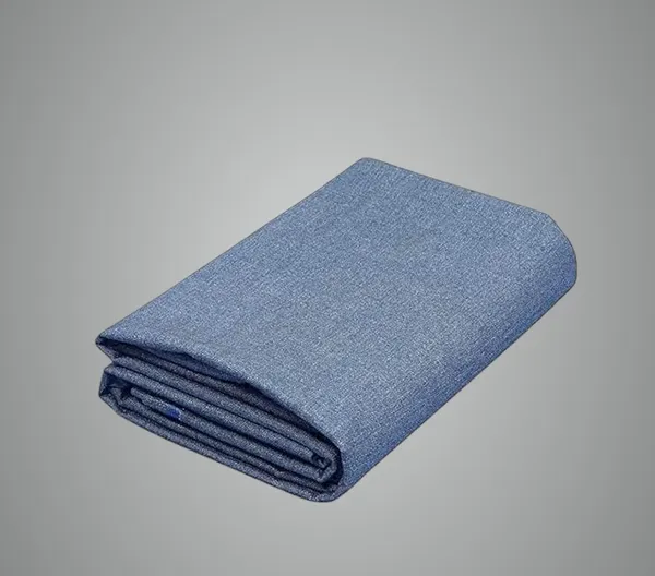 Cross_Blue_Cotton_Unstitched_Matty_Suiting_Fabric_For_Mens