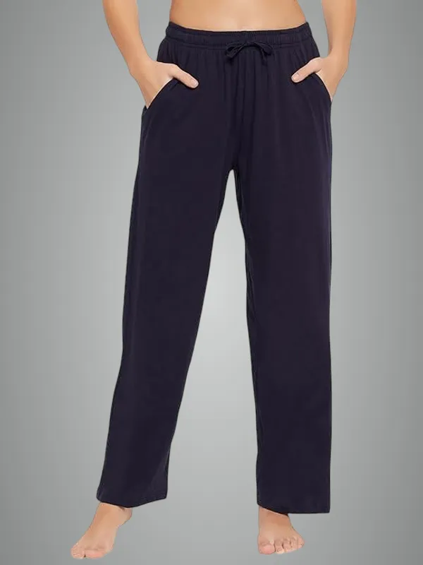 Blue_Cotton_Premium_Pyjama_For_Women
