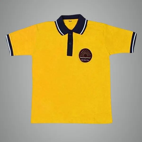 Yellow_Cotton_School_Uniform_T-Shirt_For_Kids