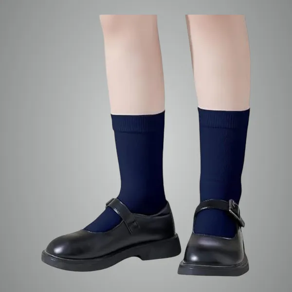 Navy_Blue_Cotton_School_Uniform_Socks_For_Kids