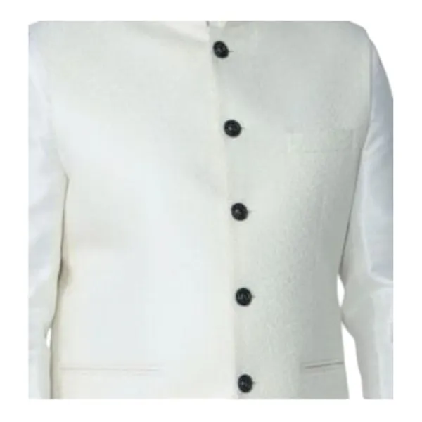 White_Cotton_Premium_Nehru_Jacket_For_Men