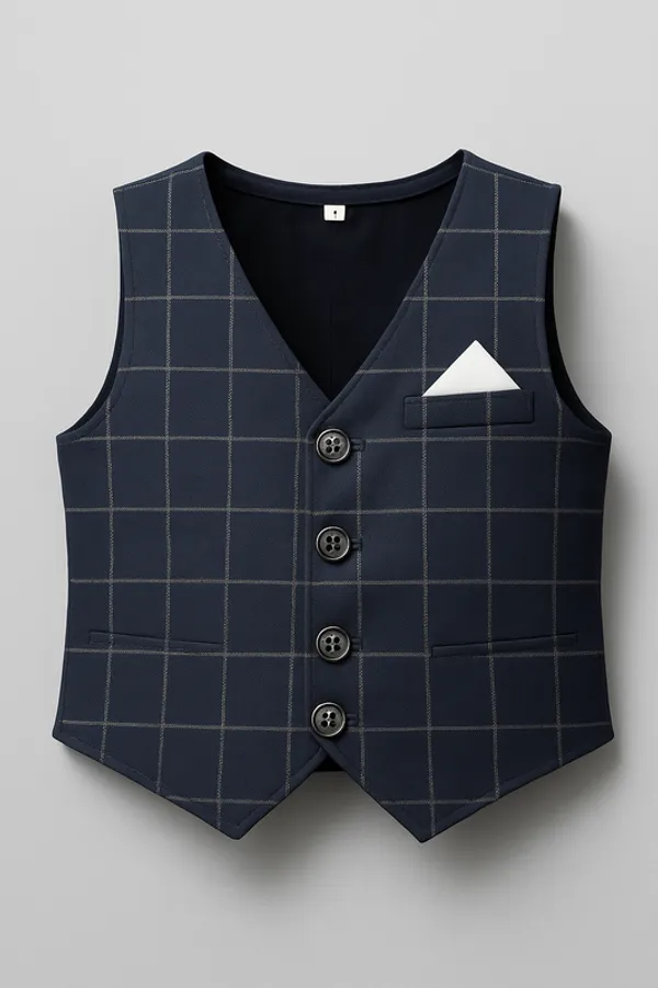Blue_Pure_Cotton_Exclusive_Clothing_3-Piece_Partywear_Suit_Shirt,_Waistcoat_&_Bow_Tie_Set_For_Boys
