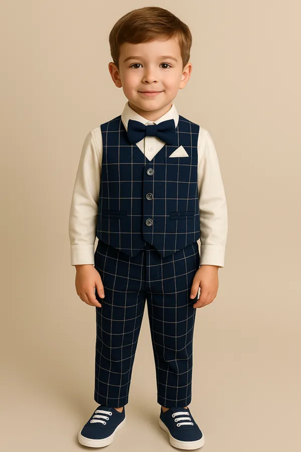 Blue_Pure_Cotton_Exclusive_Clothing_3-Piece_Partywear_Suit_Shirt,_Waistcoat_&_Bow_Tie_Set_For_Boys