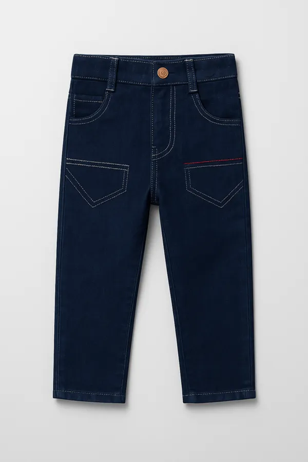 Blue_Denim_Vest_Shirt_&_Pant_Co-Ord_Set_For_Boys