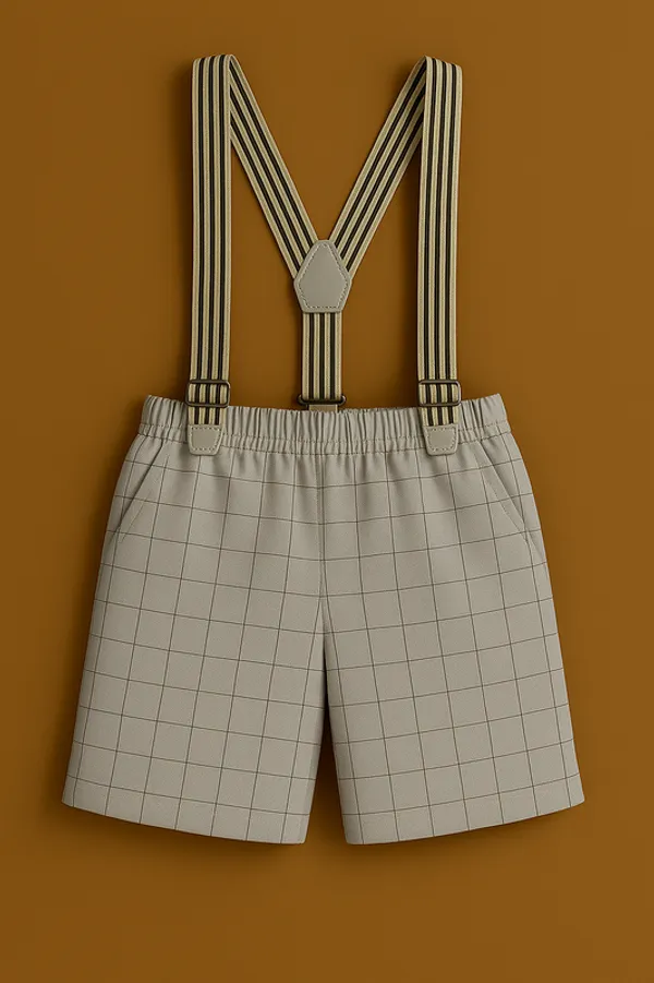 Grey_Pure_Cotton_Exclusive_Clothing_Set_With_Bow_Tie_&_Suspenders_For_Boys