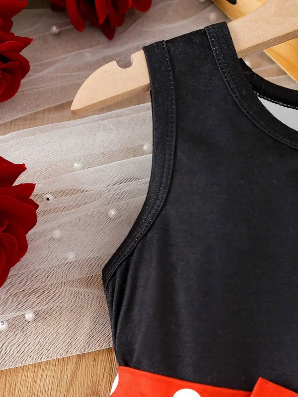 Black_&_Red_Bow_Polka_Dot_Sleeveless_Dress_For_Girls