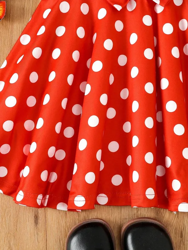 Black_&_Red_Bow_Polka_Dot_Sleeveless_Dress_For_Girls