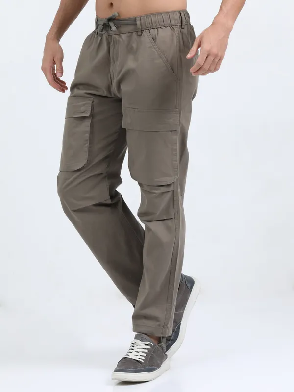 Capella_Brown_Cotton_Cargo_Pant_For_Men