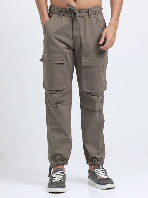 Capella_Brown_Cotton_Cargo_Pant_For_Men