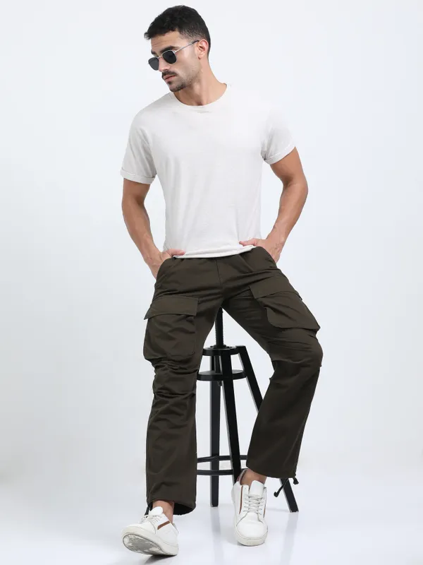 Capella_Dark_Green_Cotton_Cargo_Pant_For_Men
