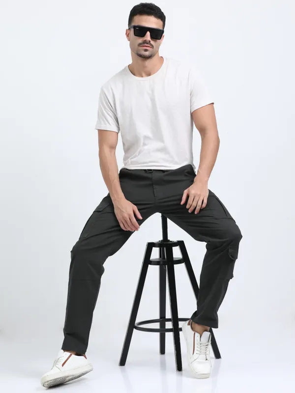 Pollux_Dark_Green_Cotton_Cargo_Pant_For_Men