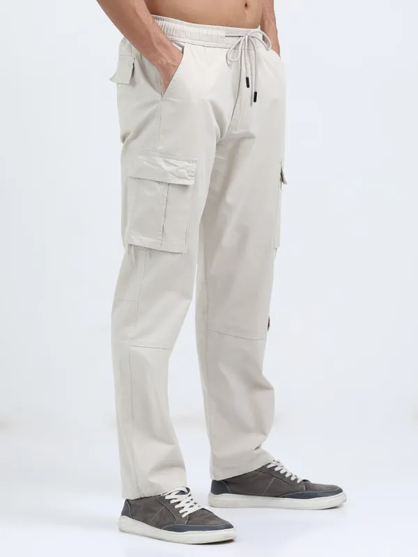 Pollux_Cream_Cotton_Cargo_Pant_For_Men