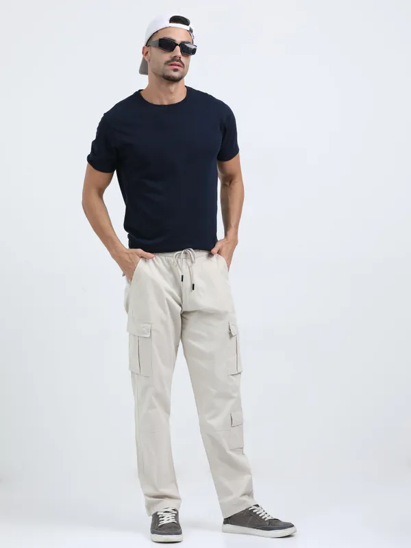 Pollux_Cream_Cotton_Cargo_Pant_For_Men