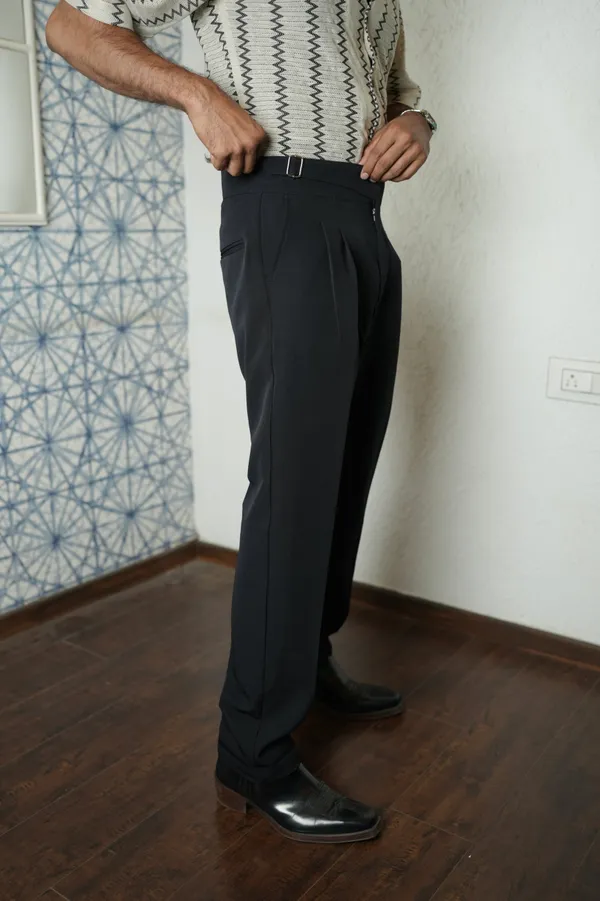 Cannis_Deep_Black_Cotton_Gurkha_Pant_For_Men