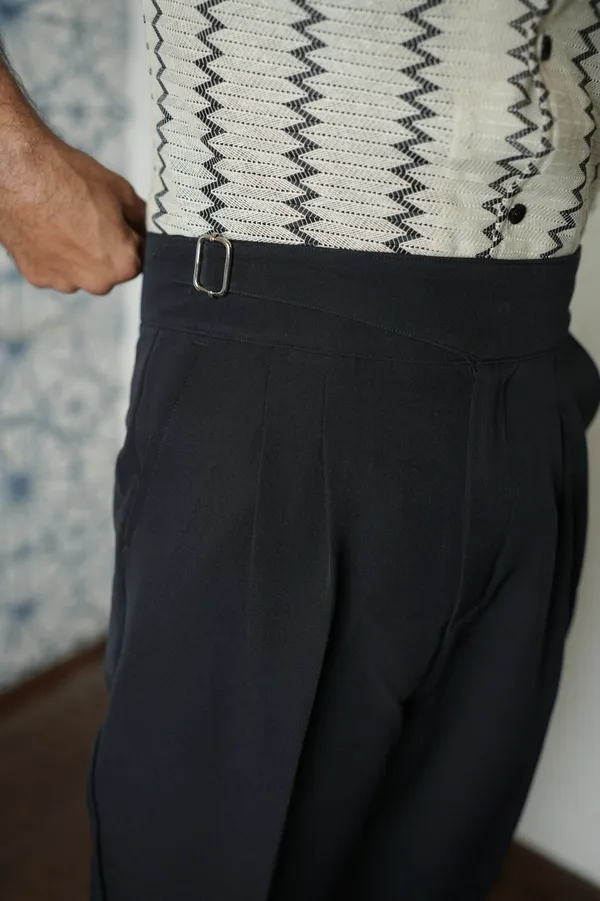 Cannis_Deep_Black_Cotton_Gurkha_Pant_For_Men