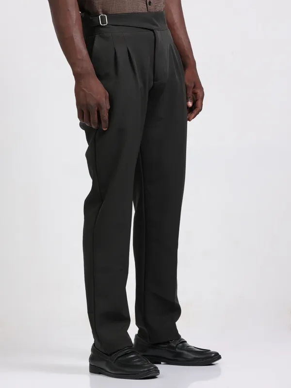 Cannis_Olive_Green_Cotton_Gurkha_Pant_For_Men