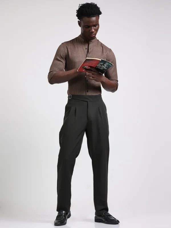 Cannis_Olive_Green_Cotton_Gurkha_Pant_For_Men