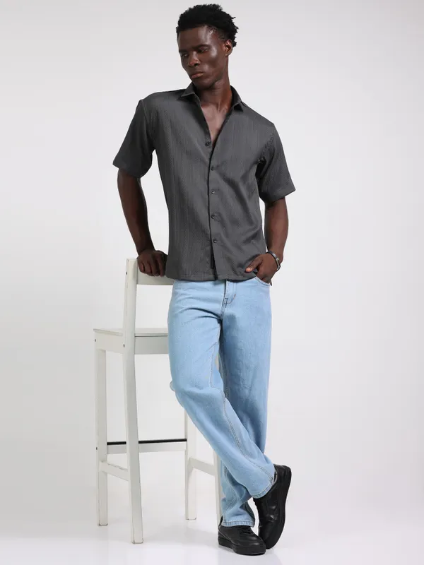 Nashville_Grey_Cotton_Solid_Shirt_For_Men