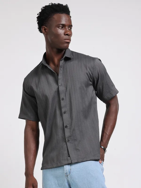 Nashville_Grey_Cotton_Solid_Shirt_For_Men