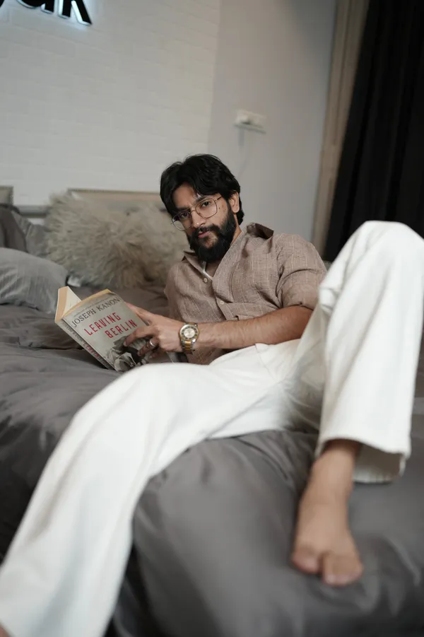 Dunkirk_Brown_Cotton_Striped_Shirt_For_Men