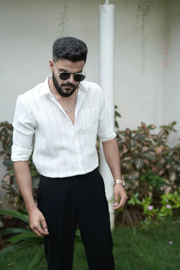 Dunkirk_White_Cotton_Striped_Shirt_For_Men