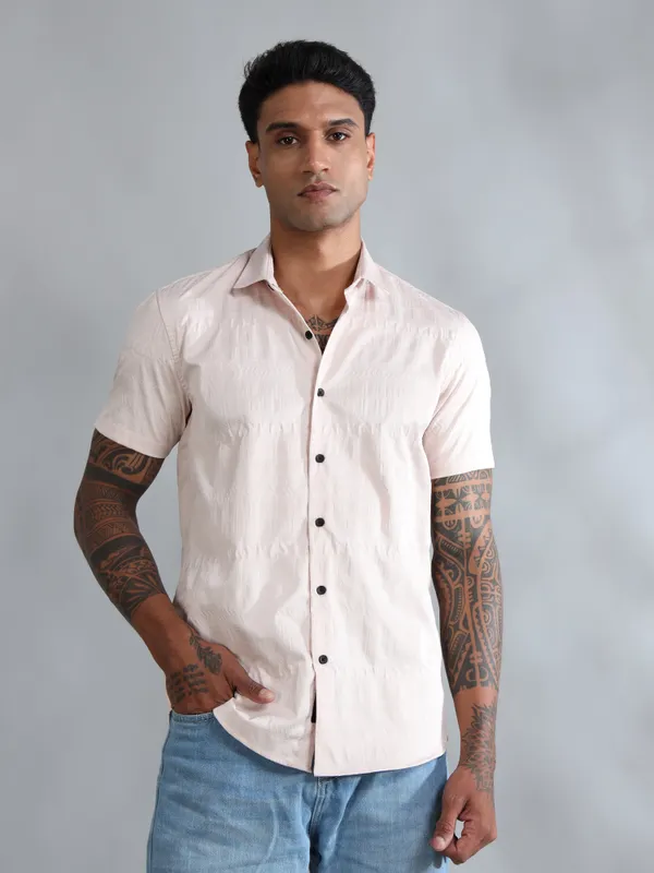 Greenland_Oyster_Pink_Cotton_Solid_Shirt_For_Men