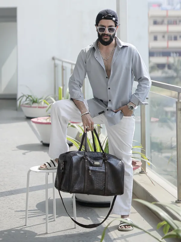 Hartford_Lite_Grey_Cotton_Solid_Shirt_For_Men